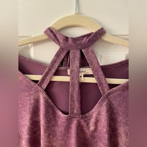 Purple Top cute neck tie! 💜